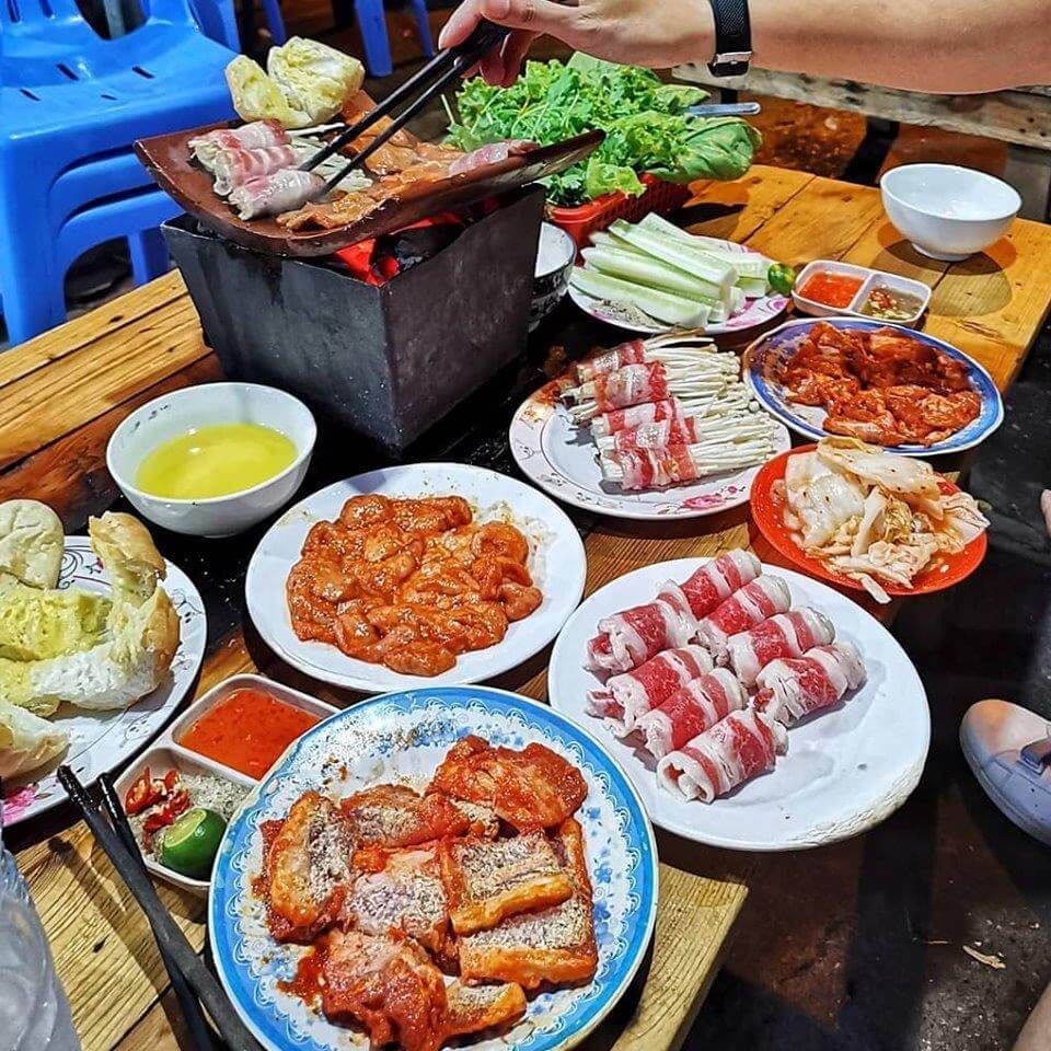 Quán đồ nướng ngói độc nhất vô nhị ở Quy Nhơn