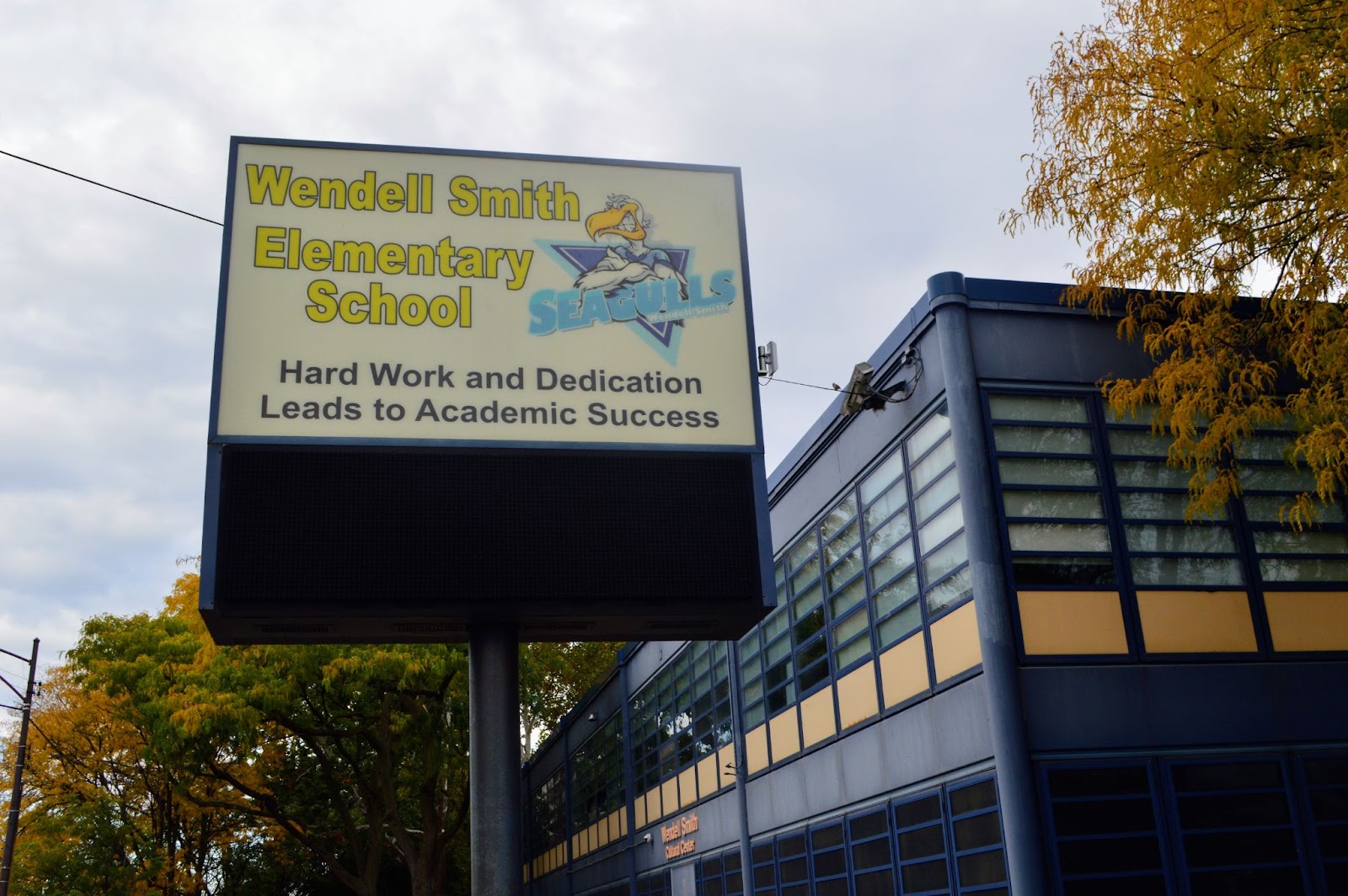 Wendell Smith Elementary School Sign