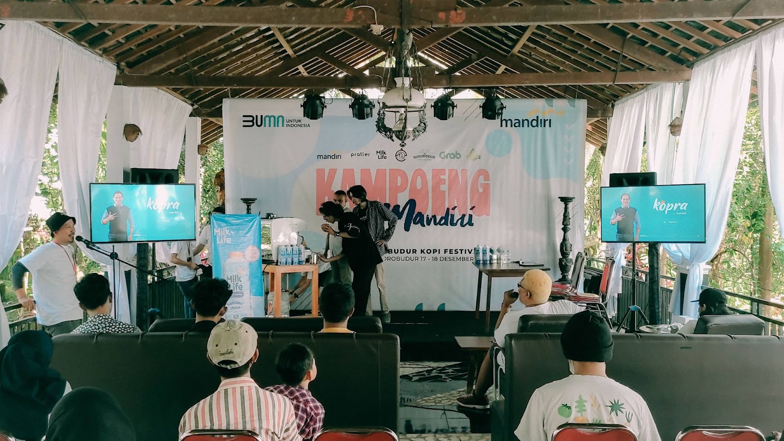 Main Stage Borobudur Coffee Festival