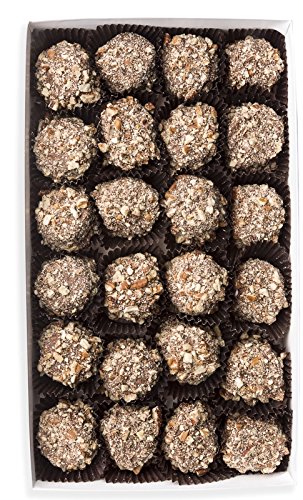 milk chocolate rum balls
