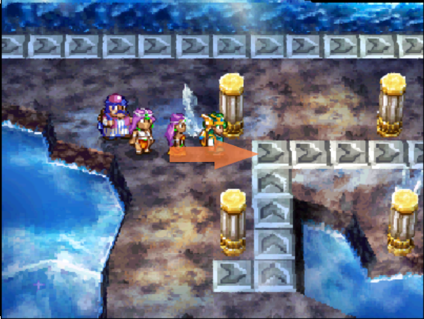 Follow this path to get a Robe of Serenity and some gold (4) | Dragon Quest IV