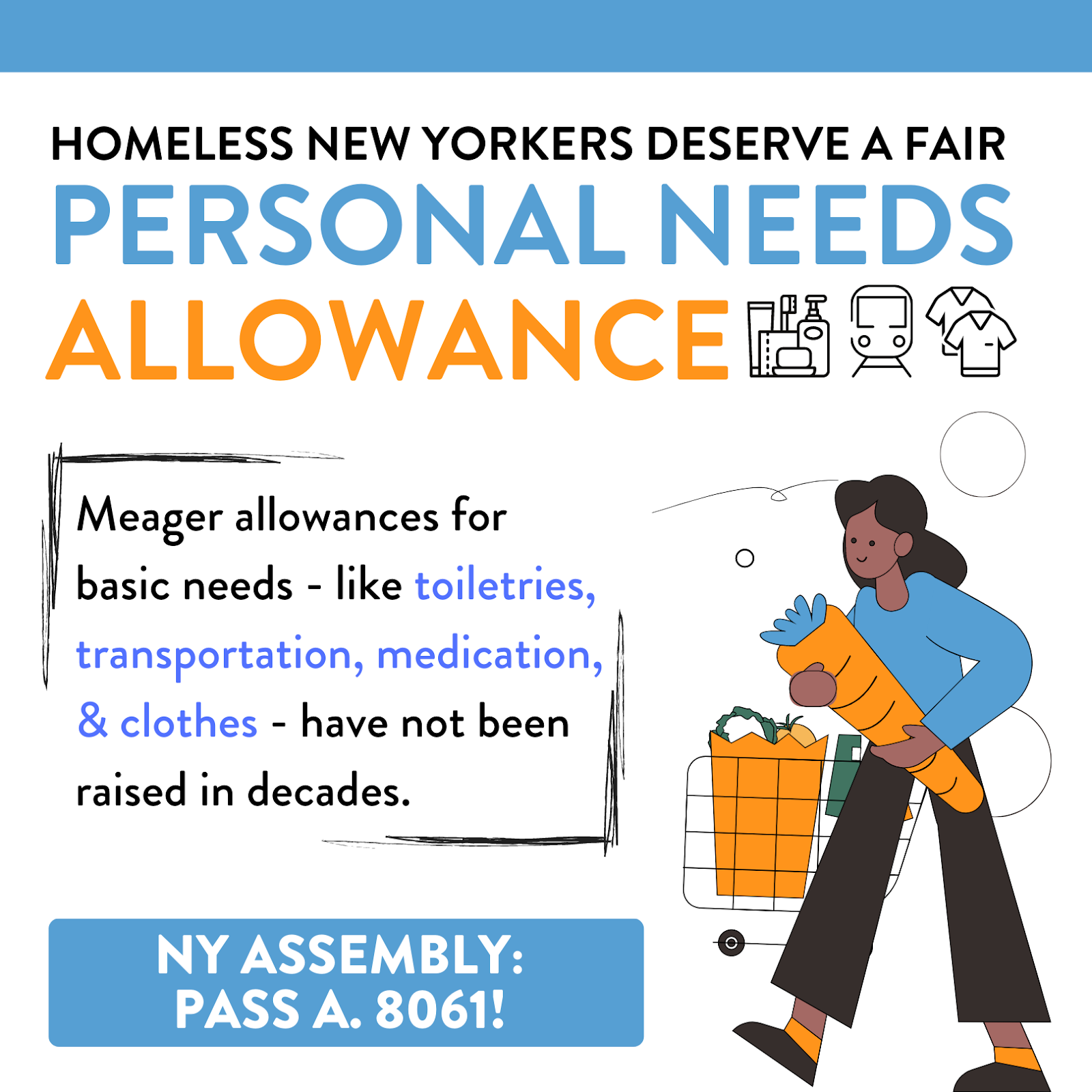 Personal Needs Allowance (A. 8061) Social Toolkit Coalition For The