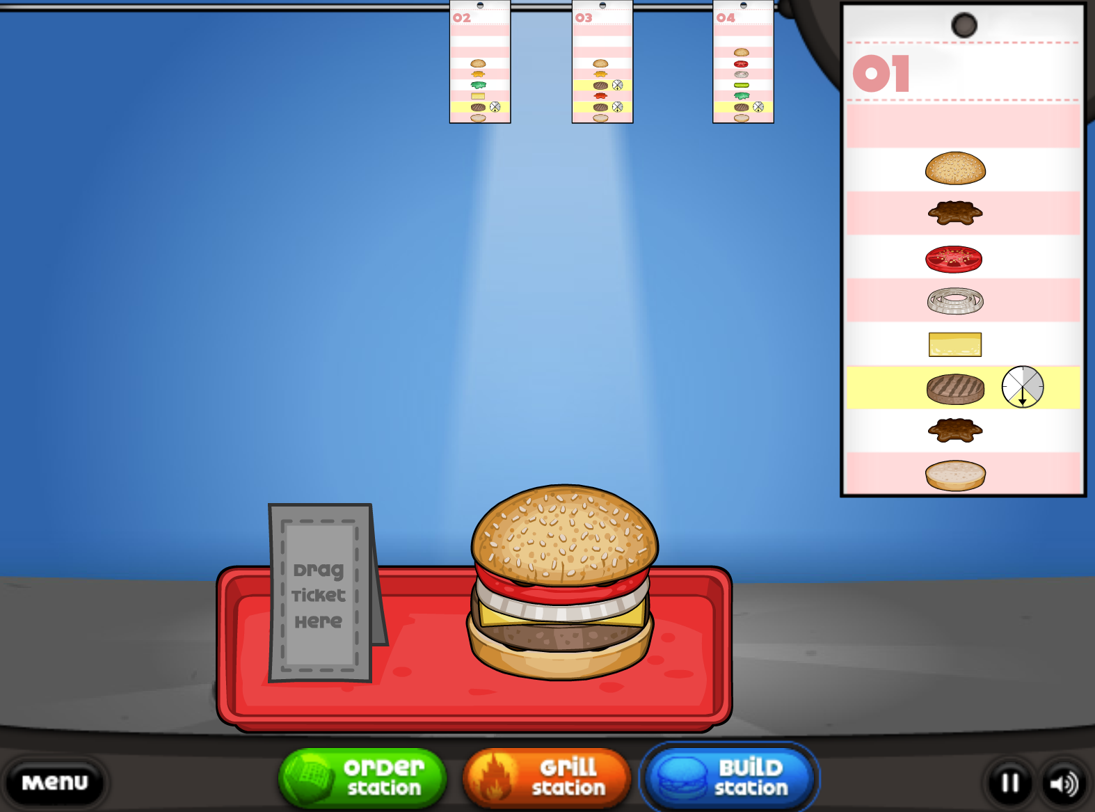 Play Papa's Burgeria Online For Free 