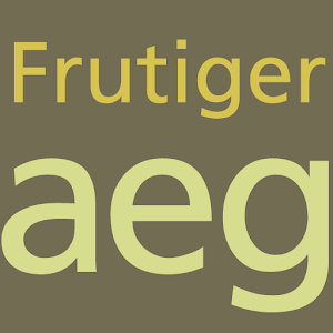 Frutiger FlipFont apk Download