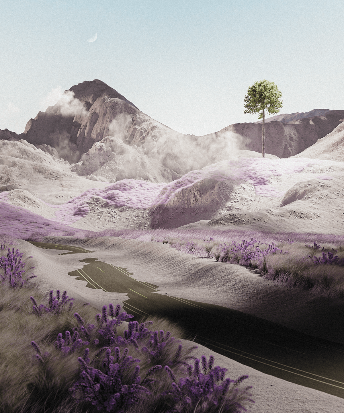 3D 3d art c4d CGI cinema 4d dreamscape dreamscapes octane redshift Render