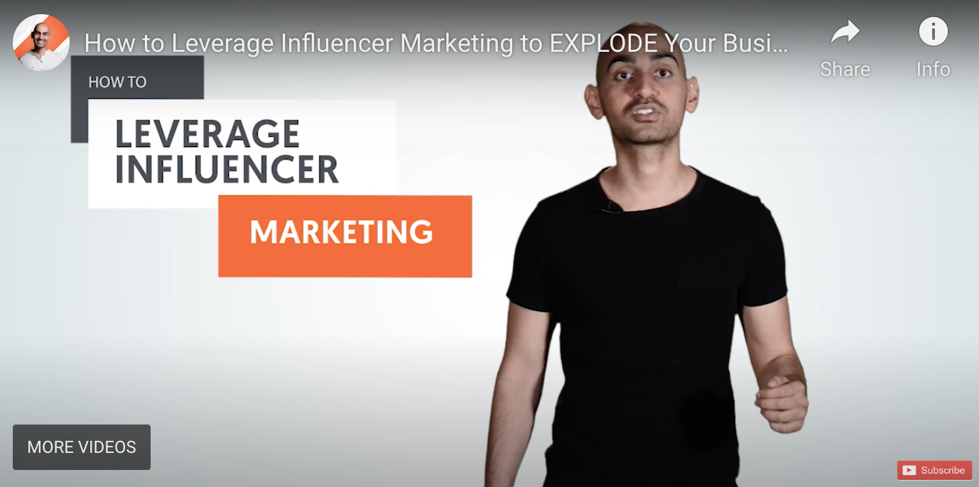 Influencer Marketing for Small Businesses – Neil Patel