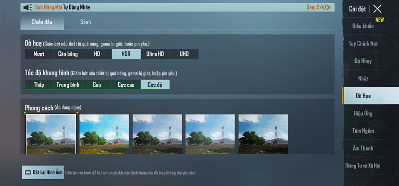 Tựa game PUBG Mobile trên Samsung Galaxy S22 Ultra 5G Mỹ Cũ