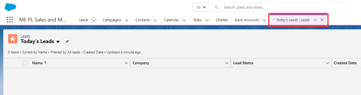 How to add List View as a Tab in Salesforce CRM?
