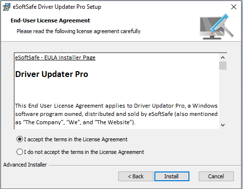 esoftsafe driver updater pro 2