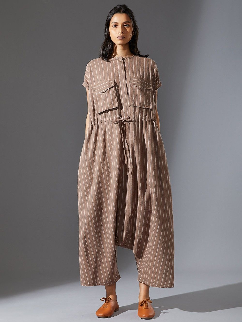 the loom - Being Handwoven Cotton Jumpsuit