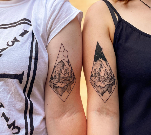 Forest Friendship Tattoo