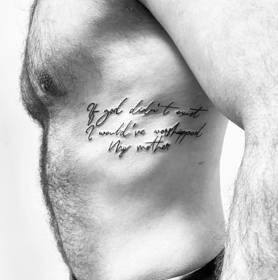 Mother Love Tattoo Quotes For Guys