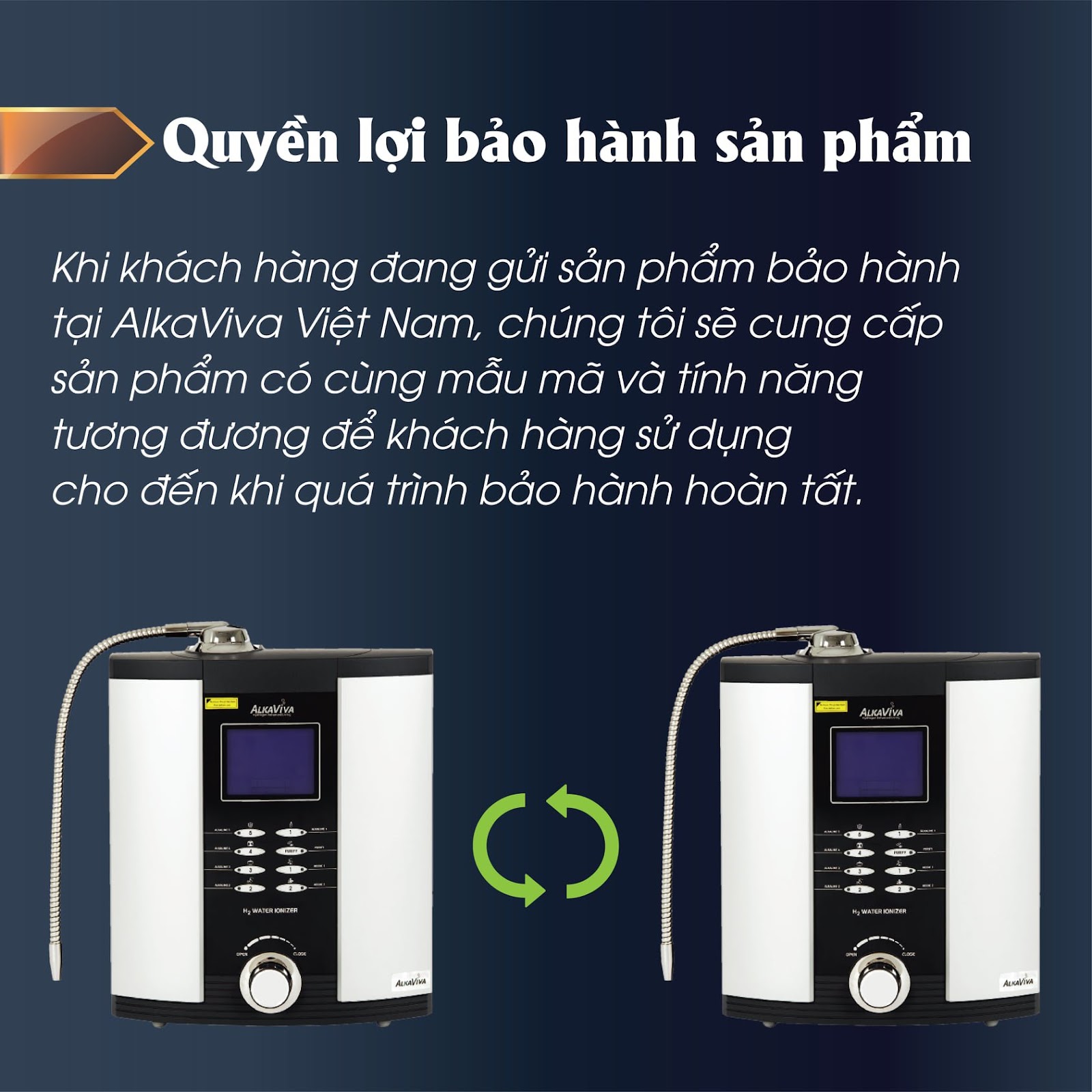 GÓI DỊCH VỤ BẢO DƯỠNG ALKAVIVA PROTECTION