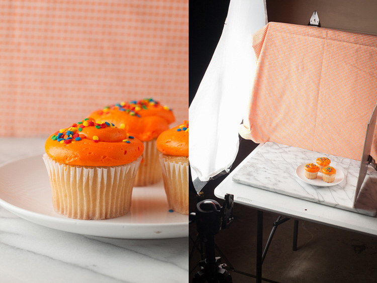 cloth background for food photography