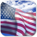 3D US Flag Live Wallpaper Free apk