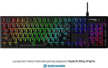 HyperX Alloy Origins Aqua Switches - Gaming Keyboard | Alzashop.com