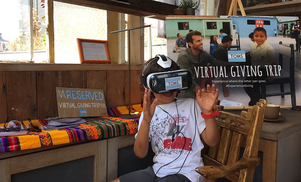 VR AR Industri Ritel Sepatu