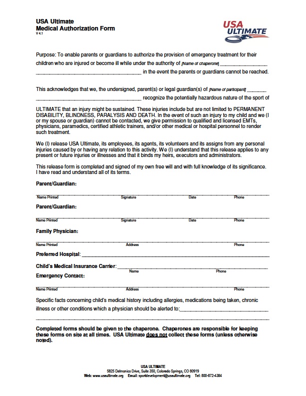 Please make sure to bring this completed form to the clinic.