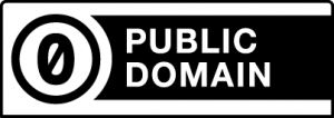 image of public domain dedication tool logo