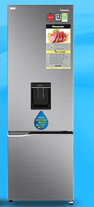 Tủ lạnh Panasonic 290 lít có khay chứa nước bên ngoài tiện lợi