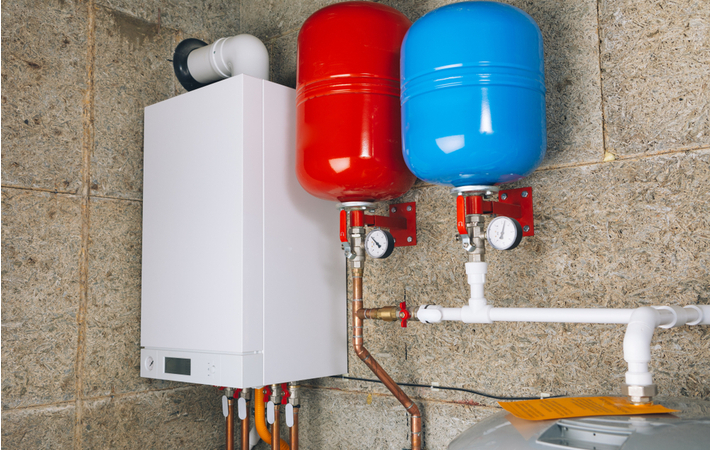installed tankless water heater