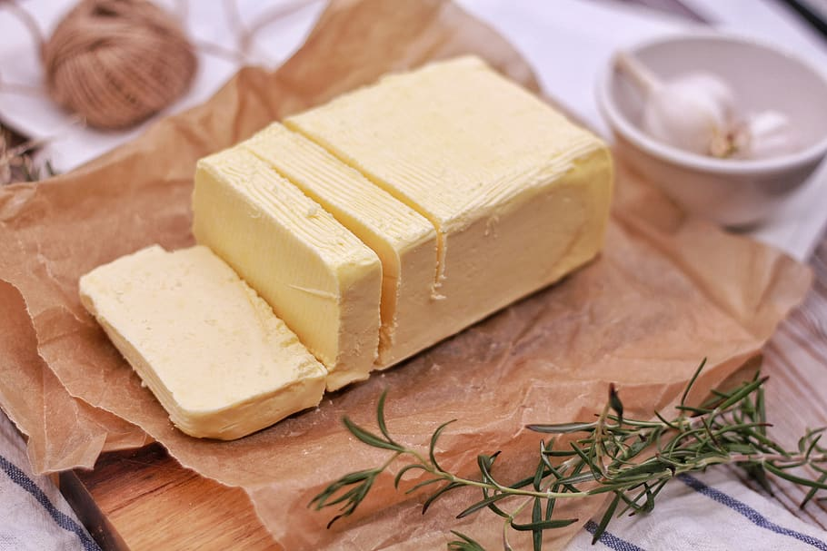 What is butter - image of sliced butter