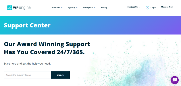 WP Engine Support Center 