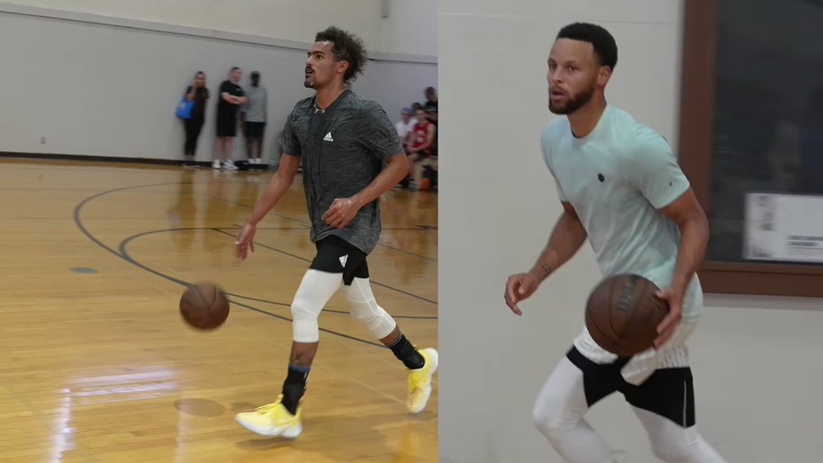 Watch Steph Curry, and Trae Young dazzle other National Basketball Asoociation players at Rico Hines' runs: Wardell Stephen Curry II belongs to a group