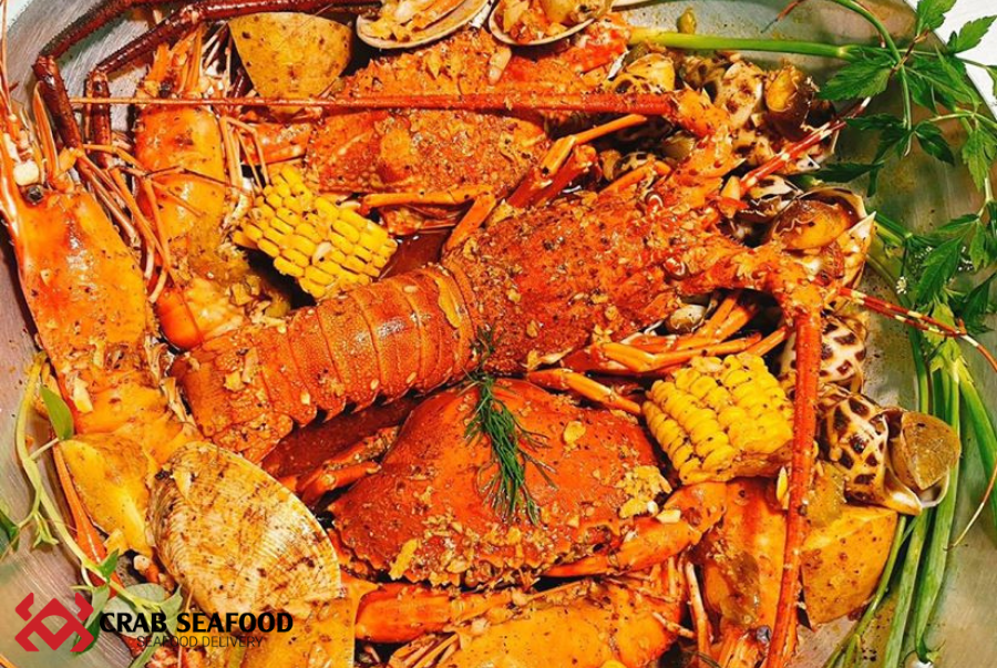 TÔM HÙM XANH CHẾ BIẾN MÓN GÌ NGON? - Crab Seafood