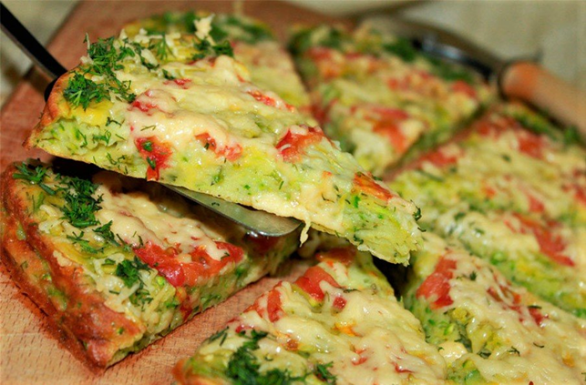 Zucchini pizza: the best recipes for cooking Photo 5