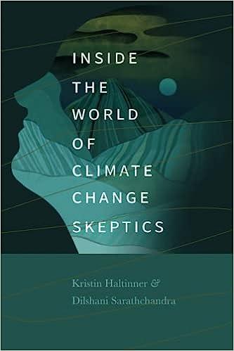 A book cover that says inside the world of climate change skeptics