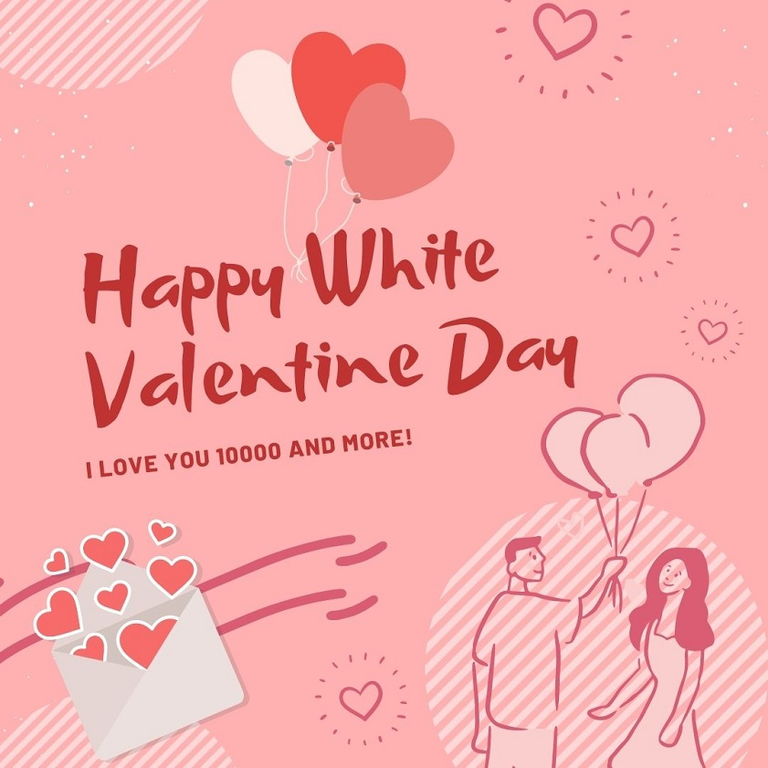 Lời chúc Valentine Trắng ý nghĩa cho vợ yêu, chồng yêu