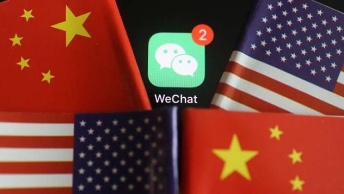 处于中美夹缝之中的微信(路透社)