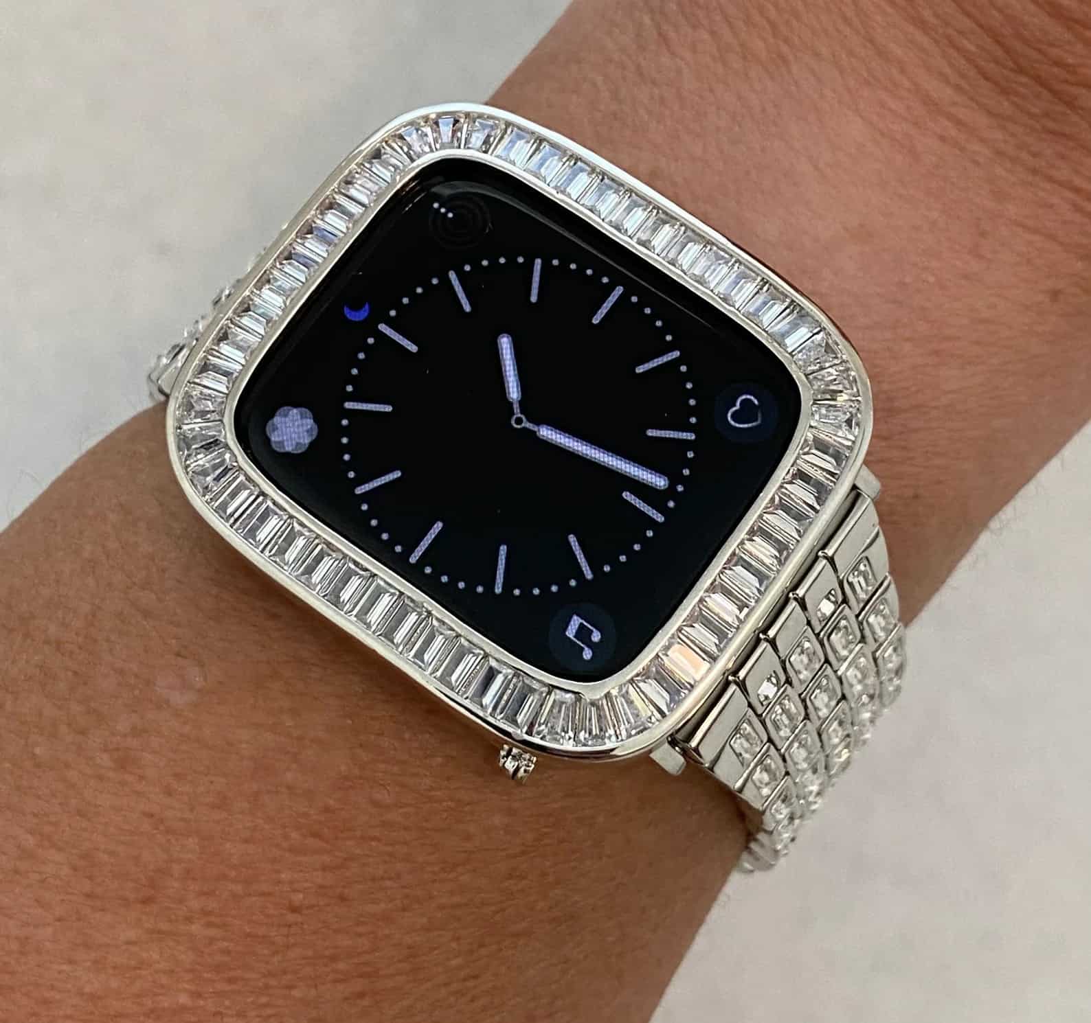 Swarovski luxury Apple Watch case