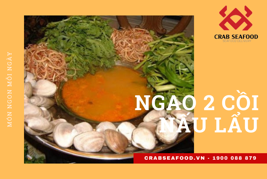 Ngao 2 cồi nấu lẩu