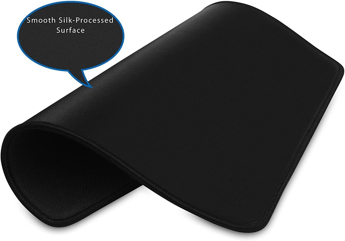 A mouse pad that has a silk-like surface will allow for superior tracking performance for your gaming mouse.