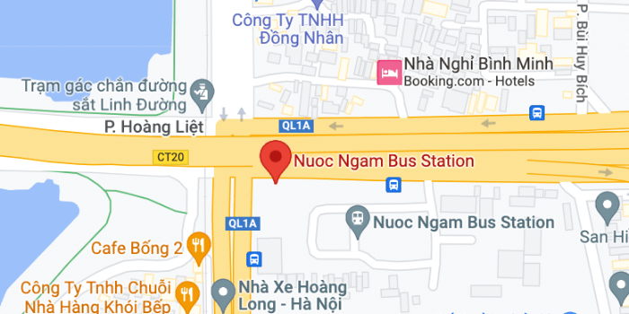 Điểm đón/trả khách tại Hà Nội