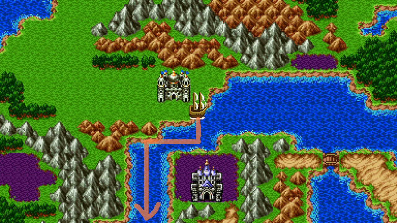 Heading to the Dragonlord's Castle | Dragon Quest II
