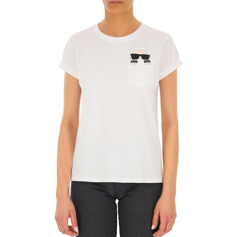 Karl Lagerfeld - K/Ikonik Pocket T-Shirt White