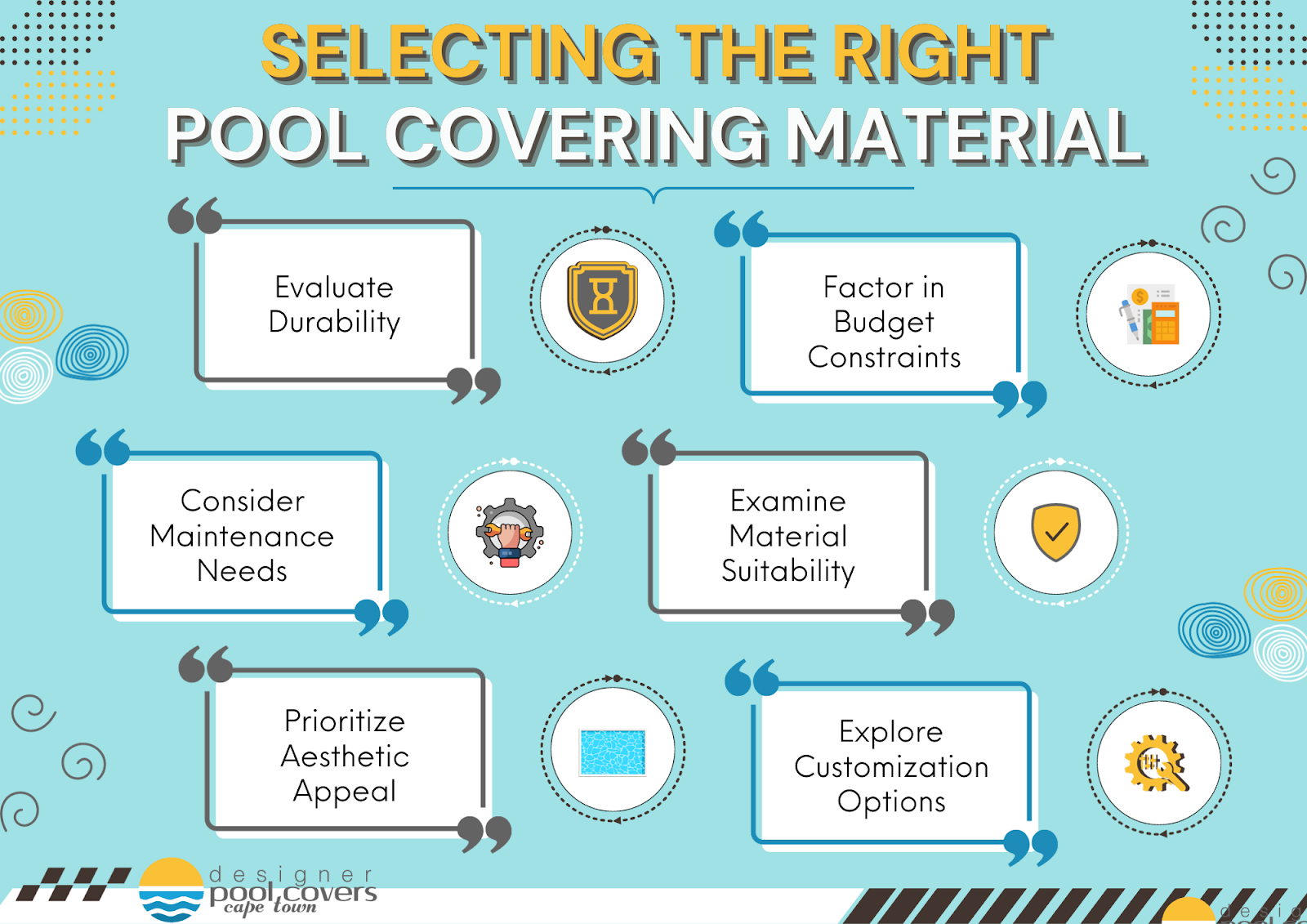 Selecting the rightCovering a Pool with a Deck pool cover material - 