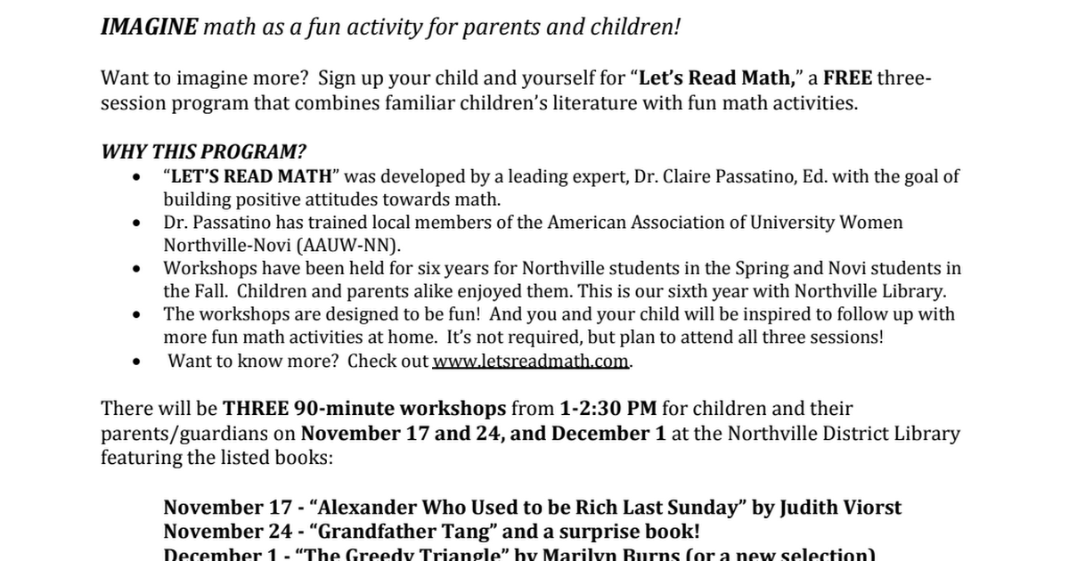 Schools - Northville fall LRM 2018 Flyer and Registration.pdf