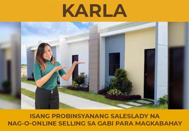 KARLA – ISANG PROBINSYANANG SALESLADY NA NAG-O-ON-LINE SELLING SA GABI PARA MAGKABAHAY -- BELLA VITA 