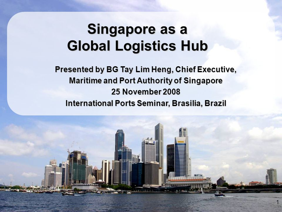 Logistics report Singapore