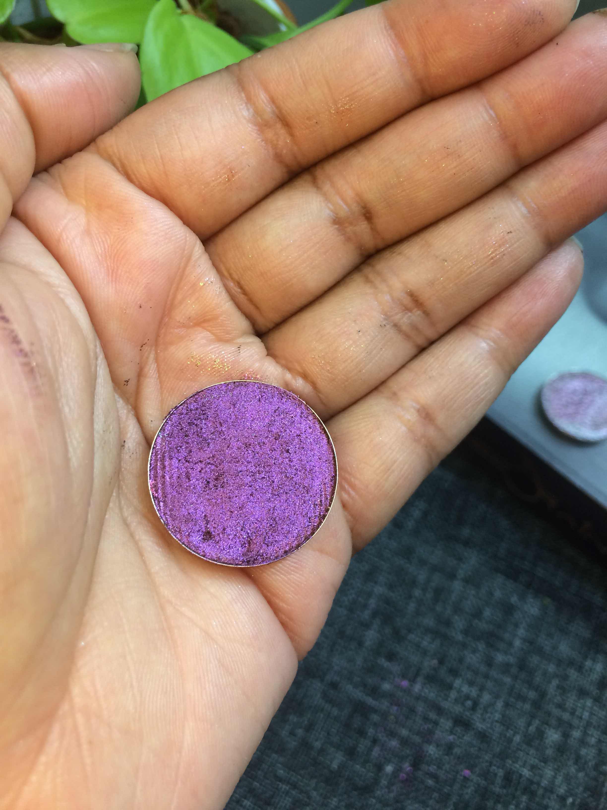 Devinah Cosmetics - Marpesia, purple eyeshadow pan