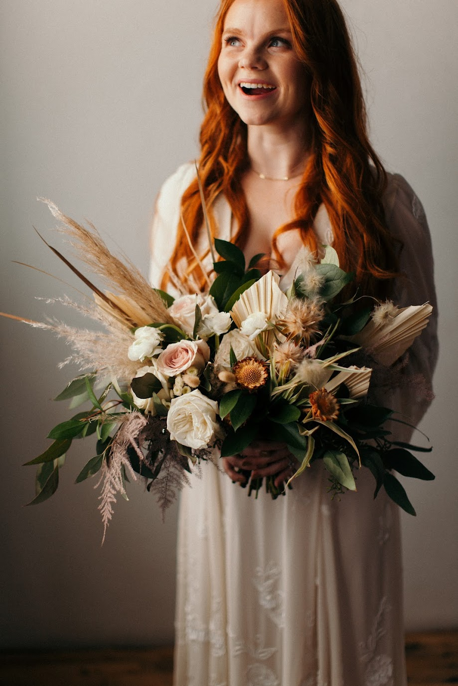 Winter wedding bouquet