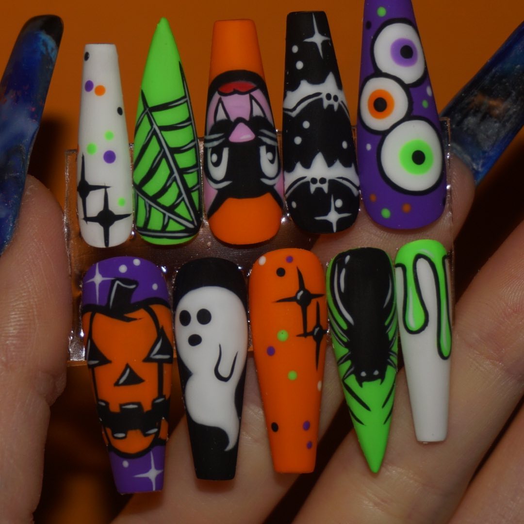 Halloween Color Riot Design