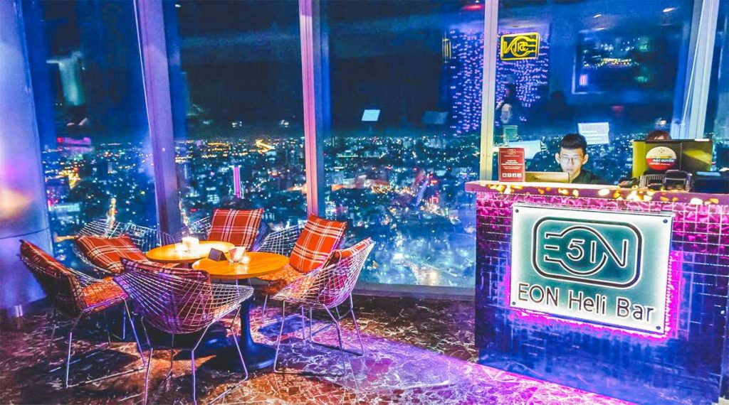 Chill cùng bạn bè tại EON 52 Heli Bar- Bitexco Tower (Ảnh: Sưu Tầm)