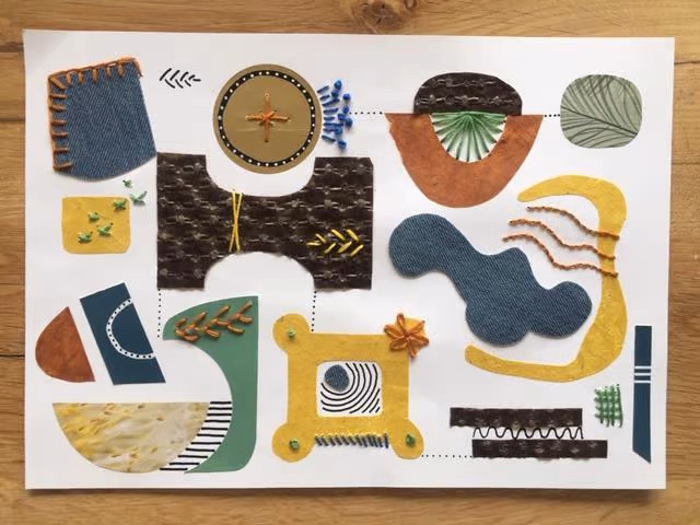 Six Unique Paper Collage Techniques for You to Try