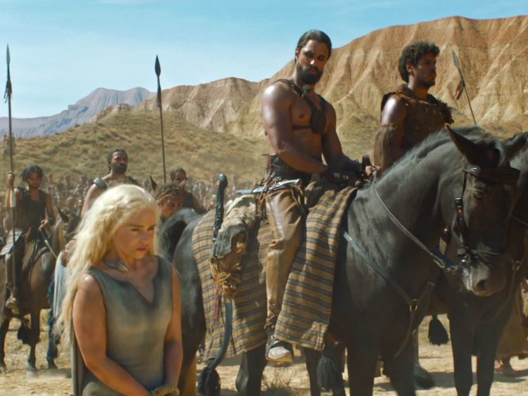 If he looked vaguely familiar, Qhono was a prominent part of Daenerys' time as a Dothraki captive on the sixth season.