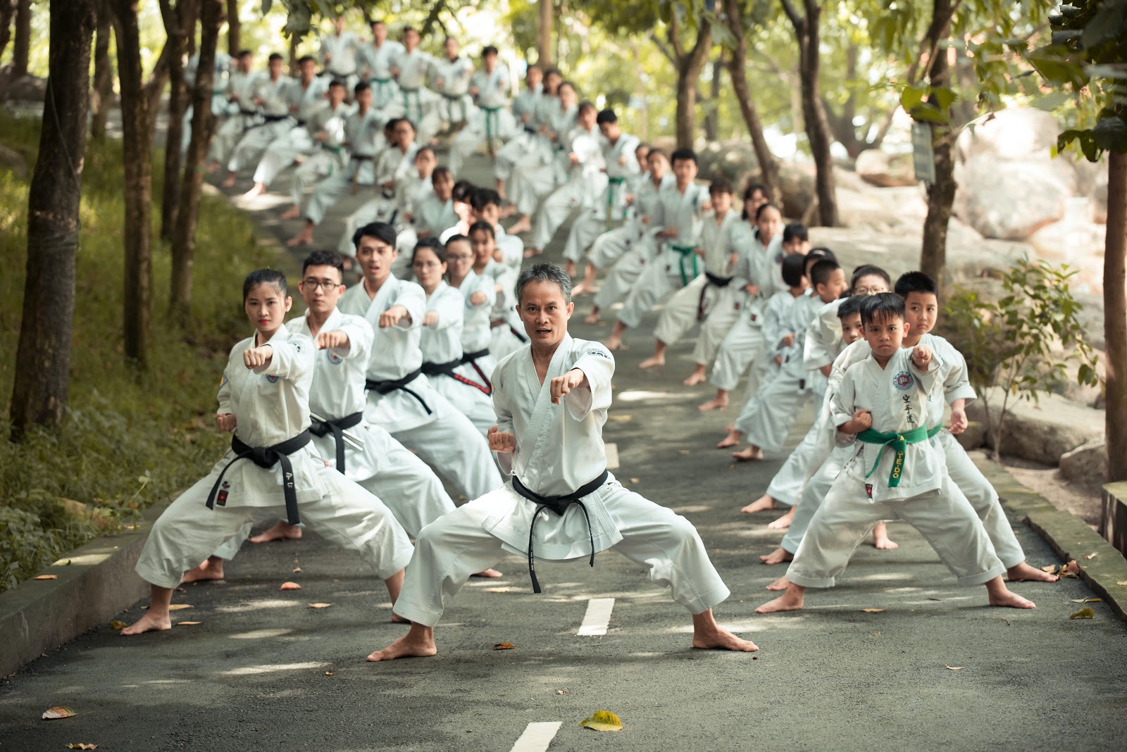 Karate Stance - Sumo Stance - Shiko Dachi